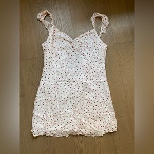 BB Dakota red and white dress